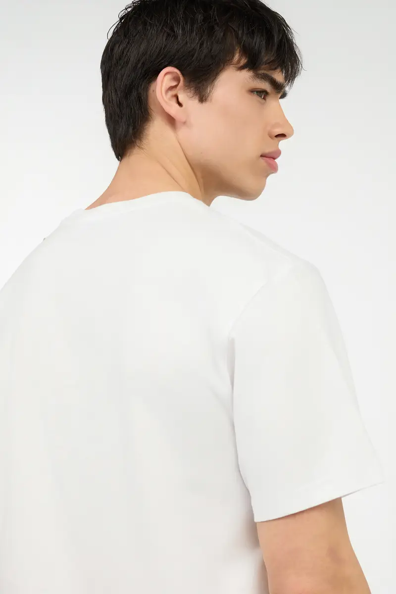 Roberto Cavalli T-Shirt With Flocked Logo | Thumbnail 6