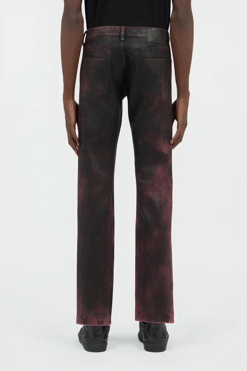 Roberto Cavalli Washed-Effect Coated Jeans | Thumbnail 3 Roberto Cavalli Washed-Effect Coated Jeans | Thumbnail 3