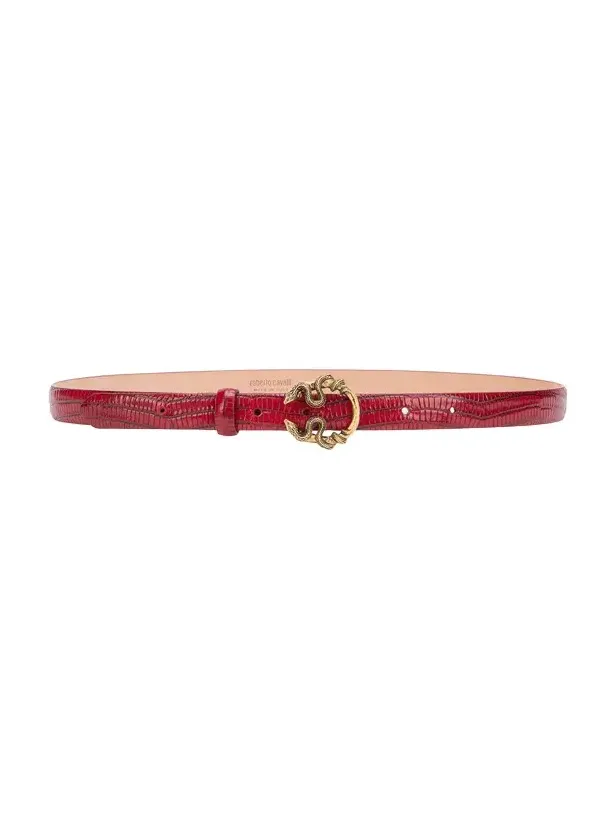 Serpentine Leather Belt Serpentine Leather Belt