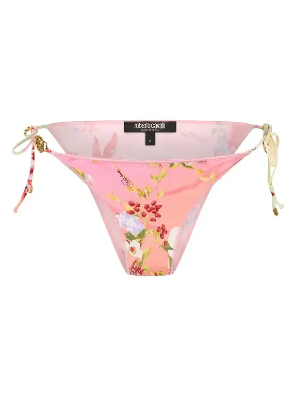Miami Flowers Print Bikini Bottom Miami Flowers Print Bikini Bottom