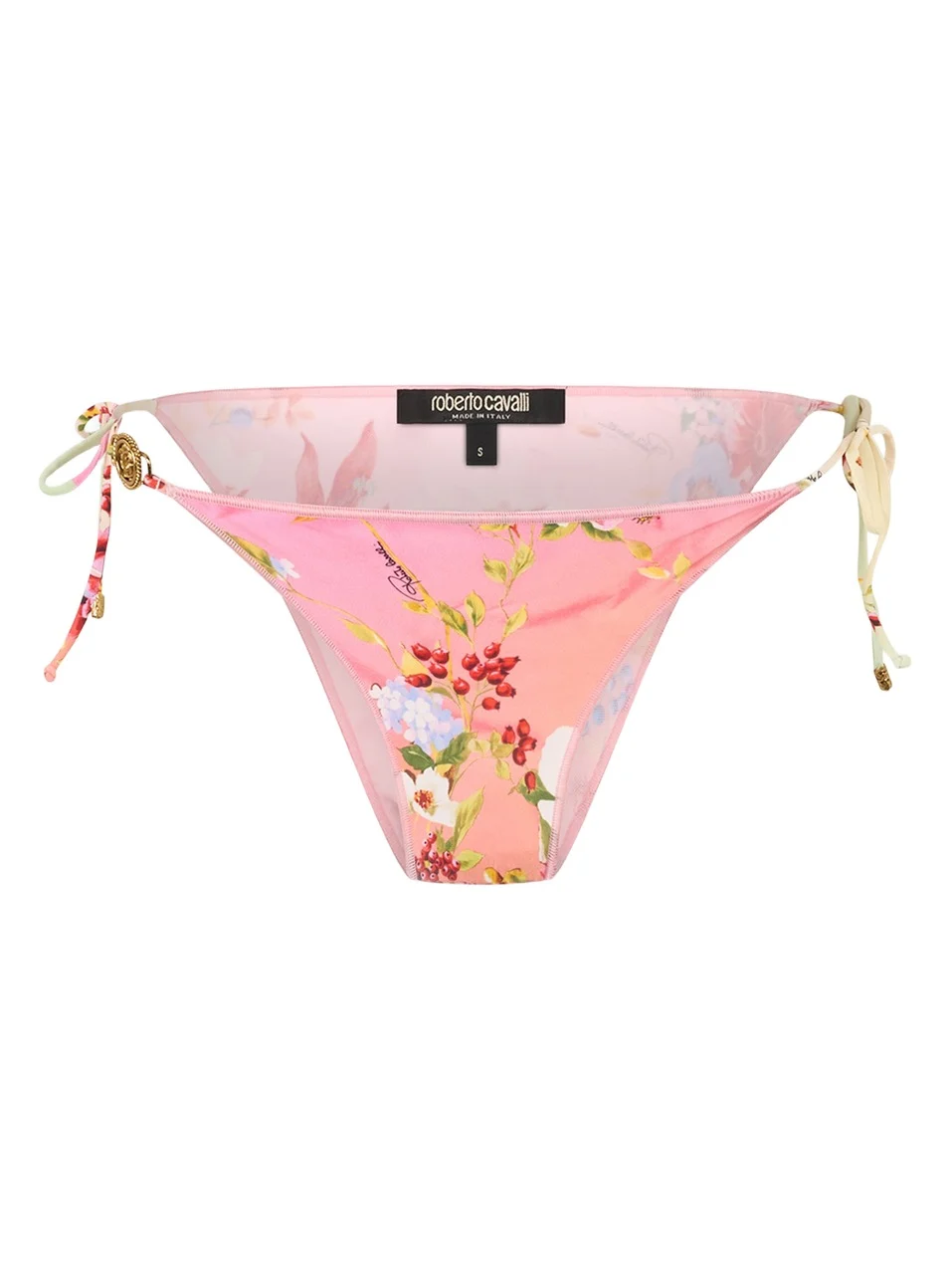 Miami Flowers Print Bikini Bottom