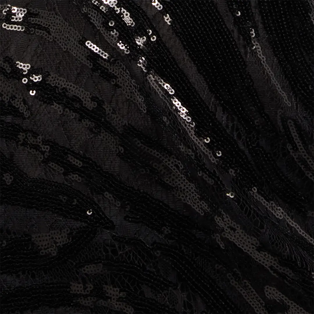 Roberto Cavalli See-Through Dress With Sequined Zebra Pattern | Thumbnail 4