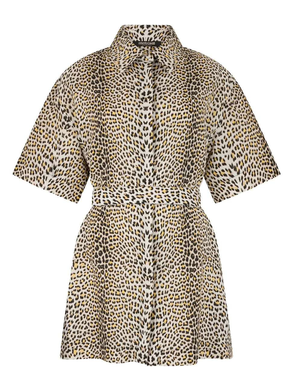 Pop Jaguar Print Mini Dress