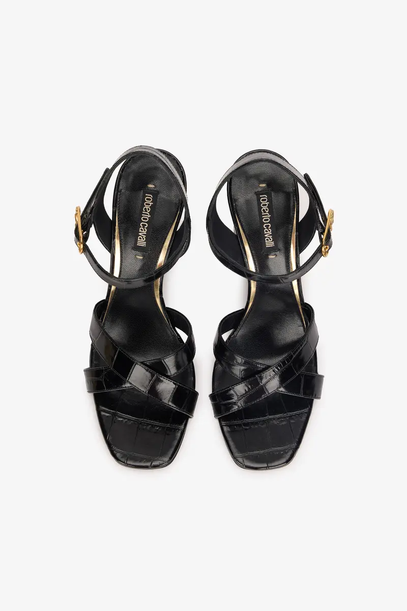 Roberto Cavalli Sandals With Straps And Thick Heel | Thumbnail 6 Roberto Cavalli Sandals With Straps And Thick Heel | Thumbnail 6