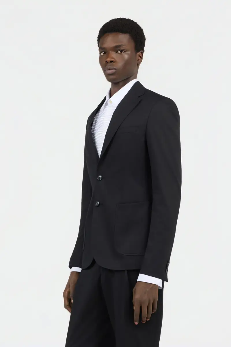 Roberto Cavalli Black Cotton Suit | Thumbnail 2 Roberto Cavalli Black Cotton Suit | Thumbnail 2
