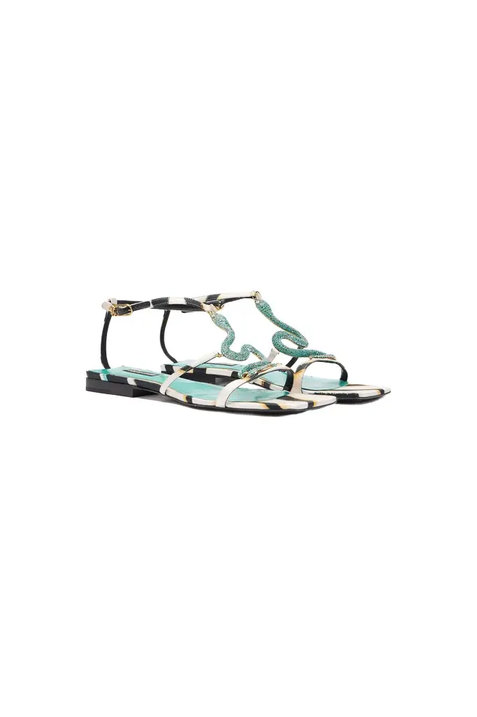 Ray of Sea Print Sandal Ray of Sea Print Sandal