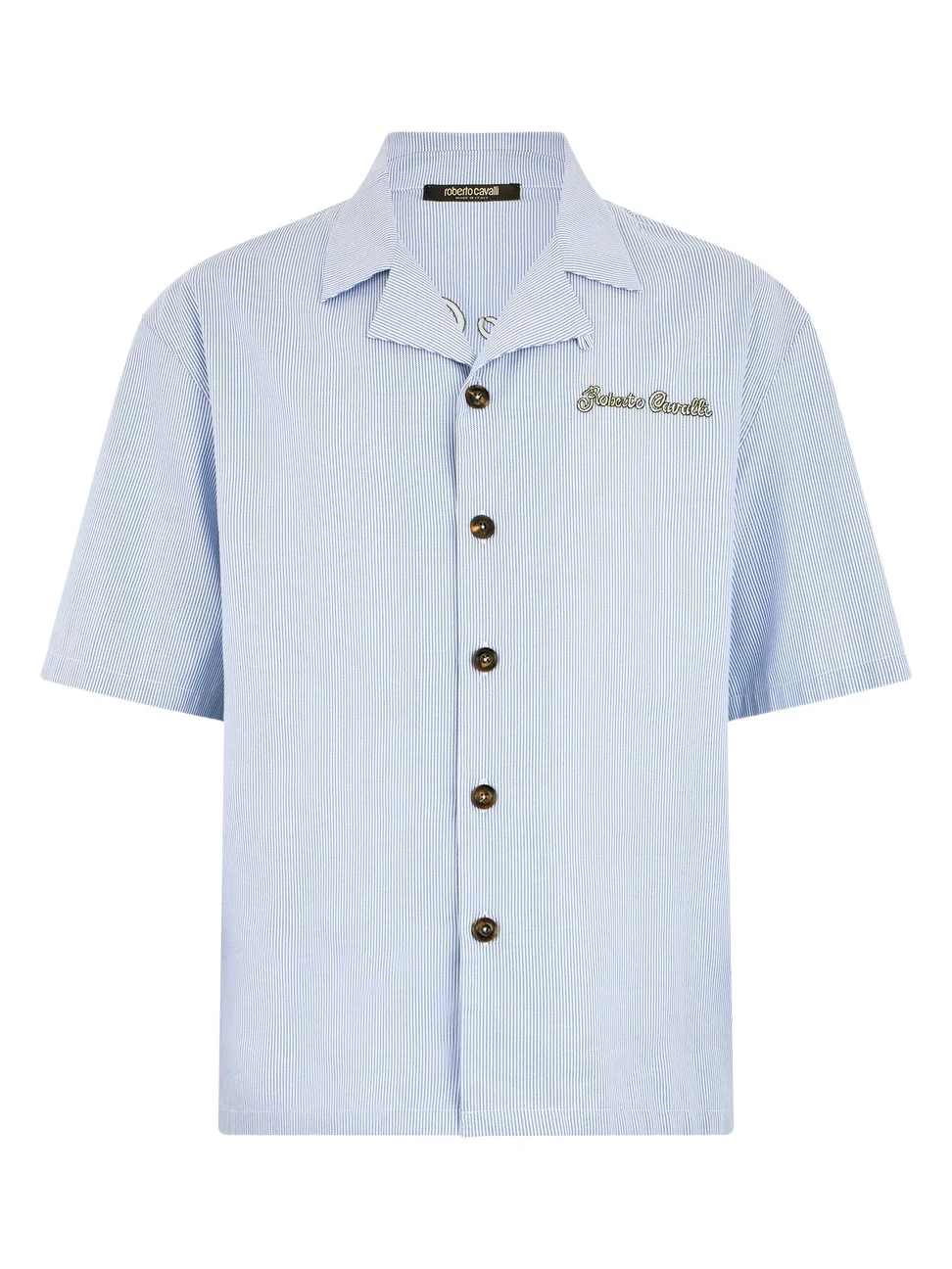 Striped Shirt with Embroidered Logo Striped Shirt with Embroidered Logo
