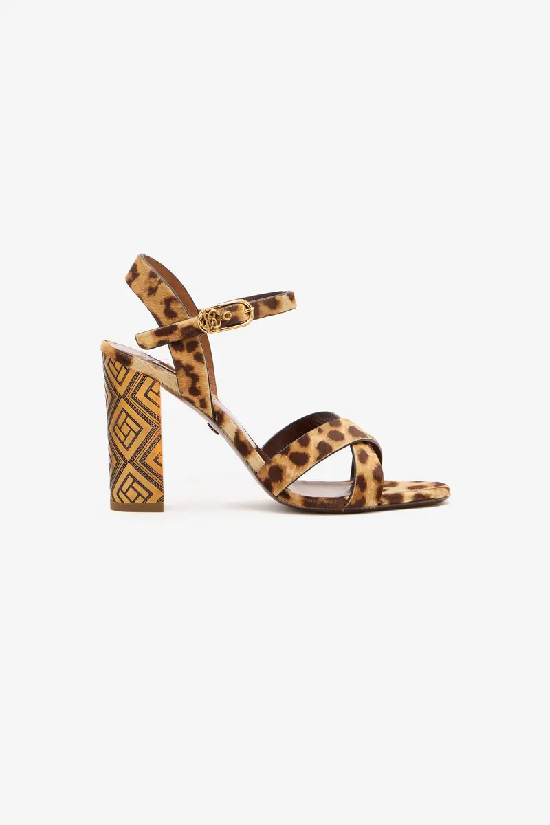 Roberto Cavalli Hairy Cheetah Skin Sandals | Thumbnail 2 Roberto Cavalli Hairy Cheetah Skin Sandals | Thumbnail 2
