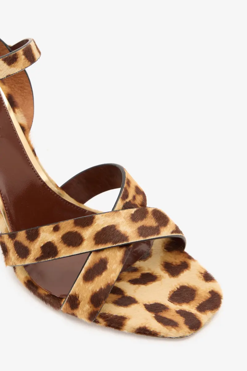 Roberto Cavalli Hairy Cheetah Skin Sandals | Thumbnail 4 Roberto Cavalli Hairy Cheetah Skin Sandals | Thumbnail 4