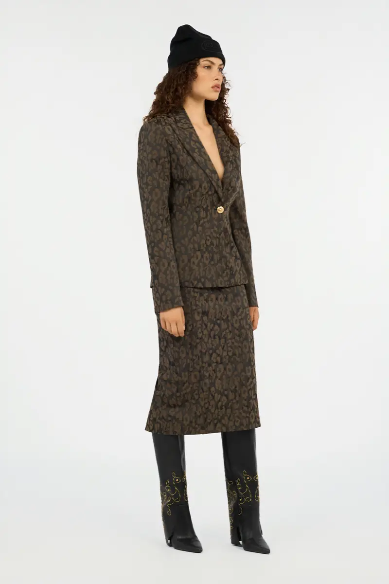 Roberto Cavalli Leopard Print Jacket Blazer | Thumbnail 2