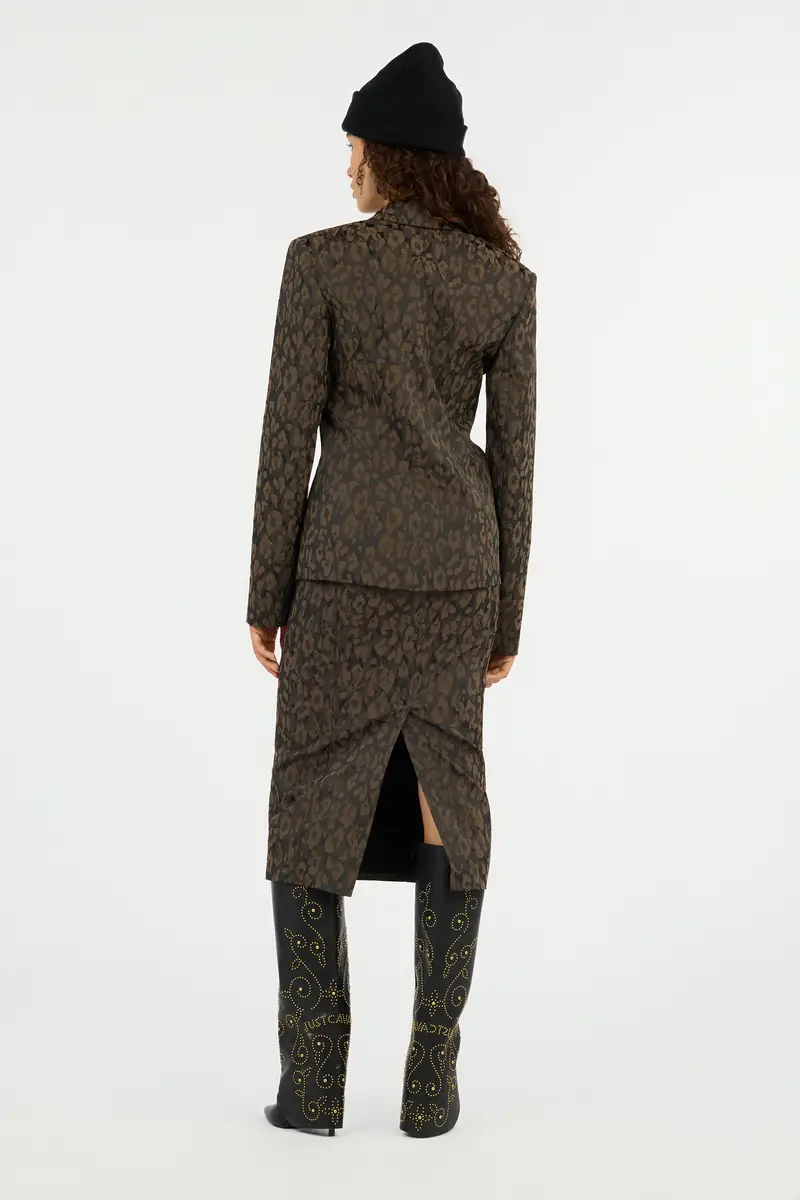 Roberto Cavalli Leopard Print Jacket Blazer | Thumbnail 3