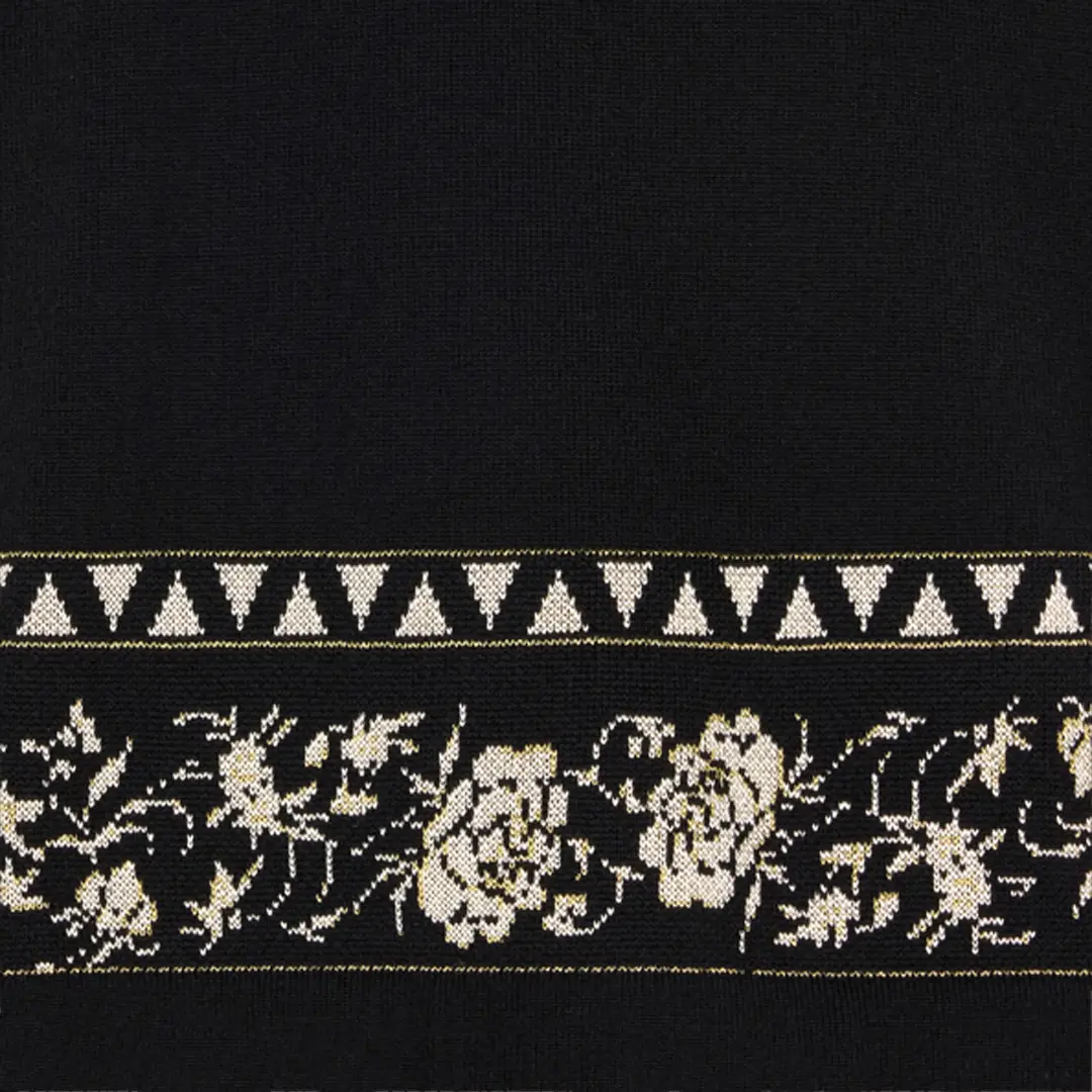 Roberto Cavalli Knitted Polo Shirt With Jacquard Pattern | Thumbnail 4 Roberto Cavalli Knitted Polo Shirt With Jacquard Pattern | Thumbnail 4