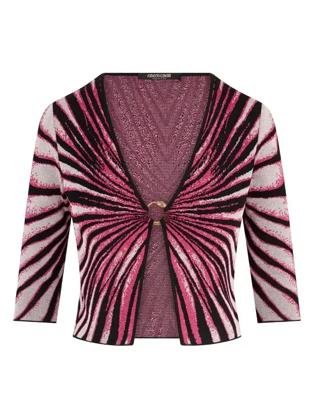 Ray Of Paradise Print Cardigan