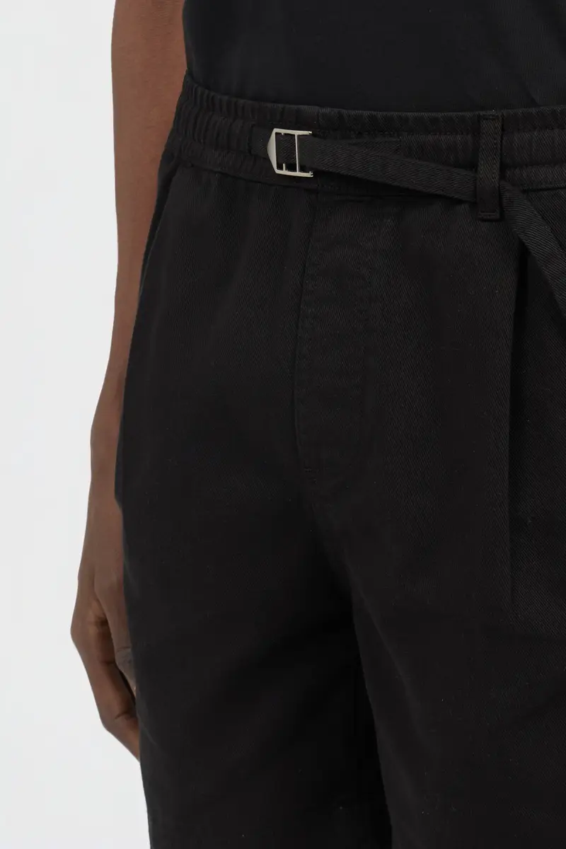 Roberto Cavalli Black Cotton Bermuda Shorts | Thumbnail 4 Roberto Cavalli Black Cotton Bermuda Shorts | Thumbnail 4