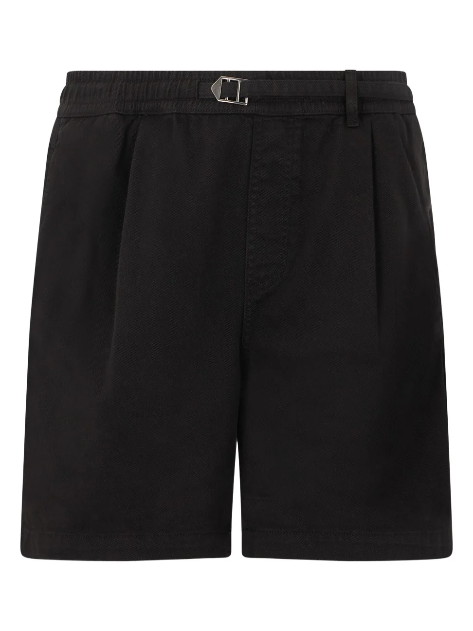 Roberto Cavalli Black Cotton Bermuda Shorts