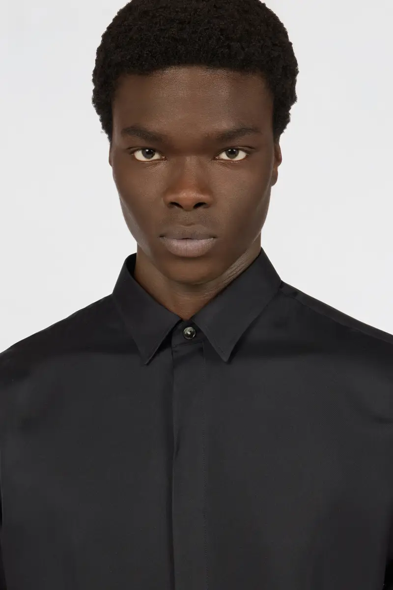 Roberto Cavalli Black Silk Shirt | Thumbnail 4 Roberto Cavalli Black Silk Shirt | Thumbnail 4