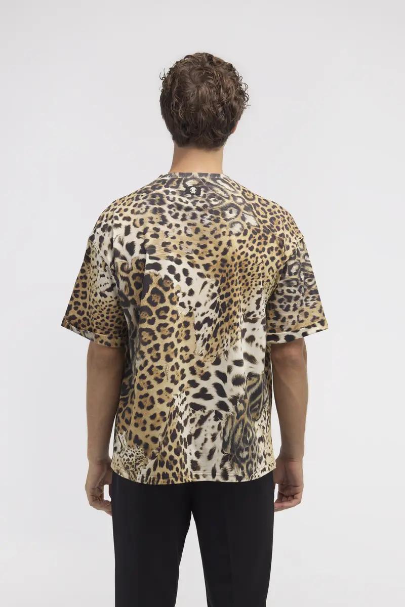 Roberto Cavalli T-shirt with Jaguar Skin print | Thumbnail 3 Roberto Cavalli T-shirt with Jaguar Skin print | Thumbnail 3