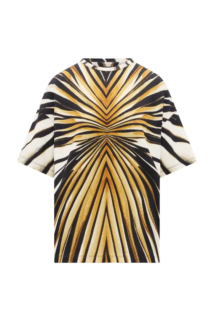 Ray Of Gold Print T-Shirt Ray Of Gold Print T-Shirt