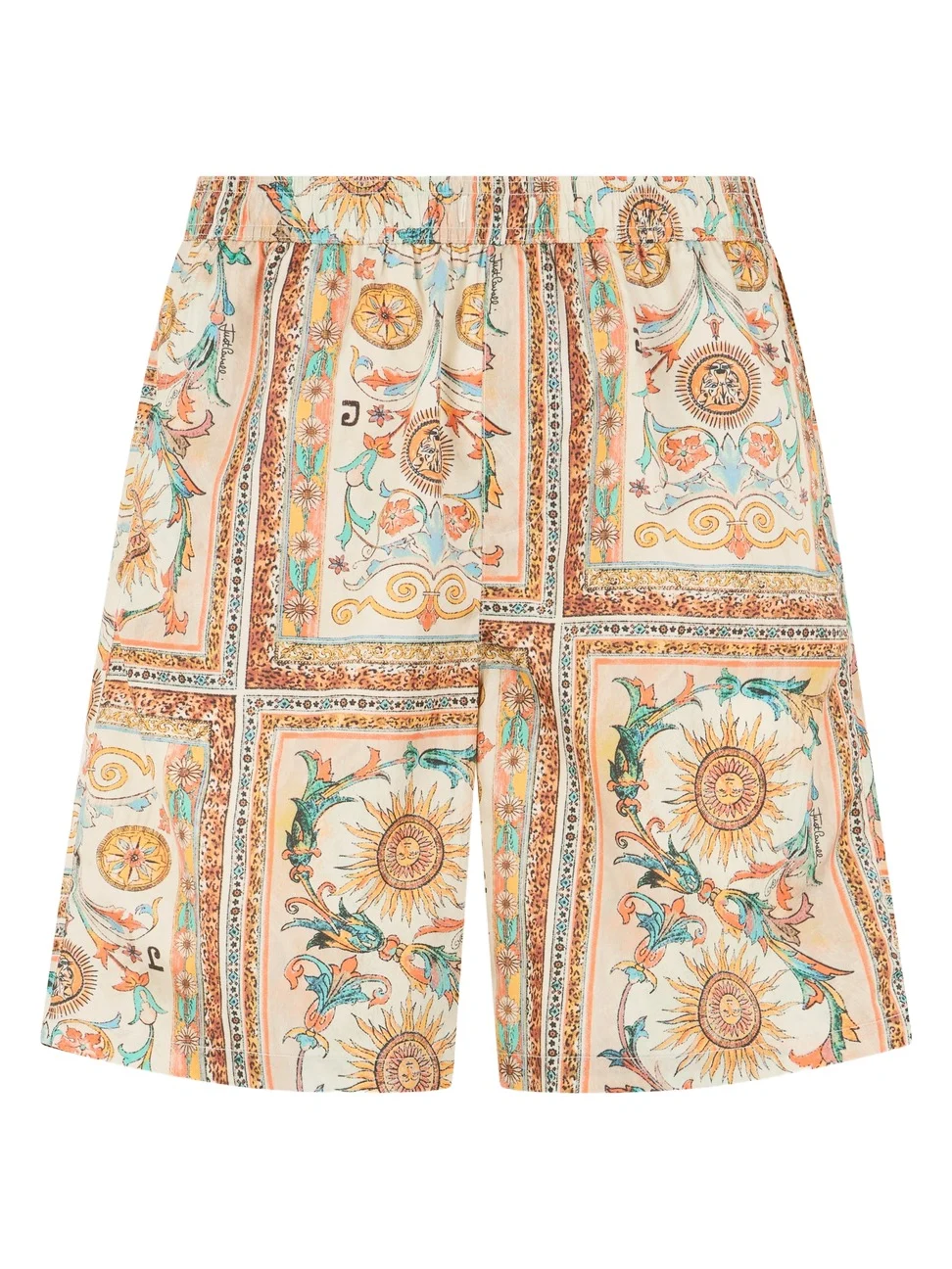 Persian Tarot Print Bermuda Swim Shorts