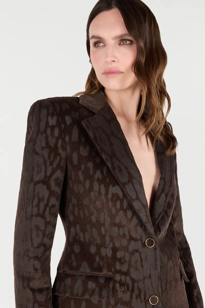 Roberto Cavalli Jaguar Skin Corduroy Jacket | Thumbnail 5 Roberto Cavalli Jaguar Skin Corduroy Jacket | Thumbnail 5