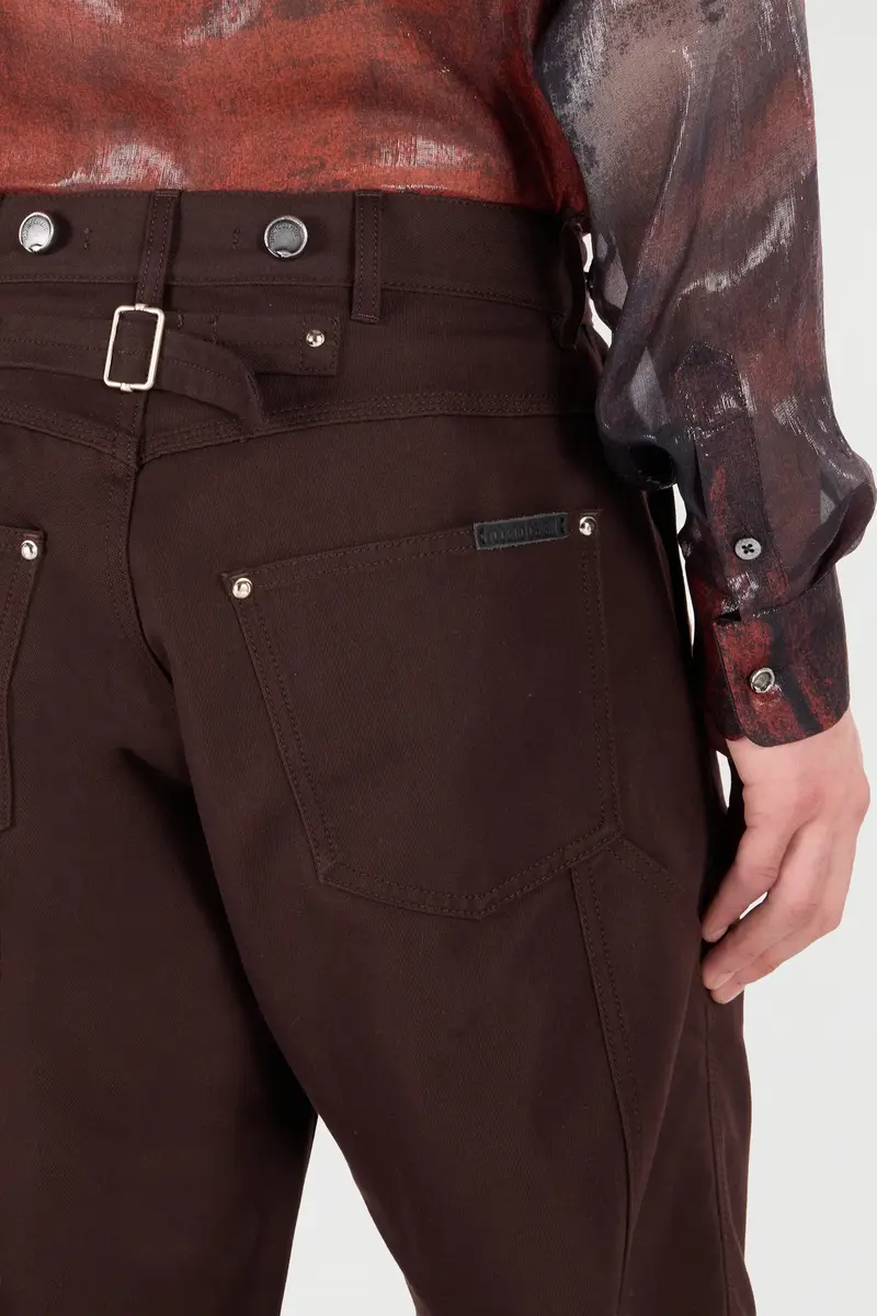 Roberto Cavalli Cotton-Blend Pants | Thumbnail 4