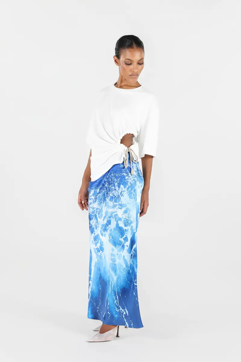 Roberto Cavalli T-shirt with Knot | Thumbnail 7