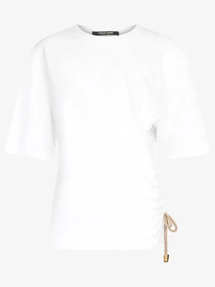 Roberto Cavalli T-shirt with Knot