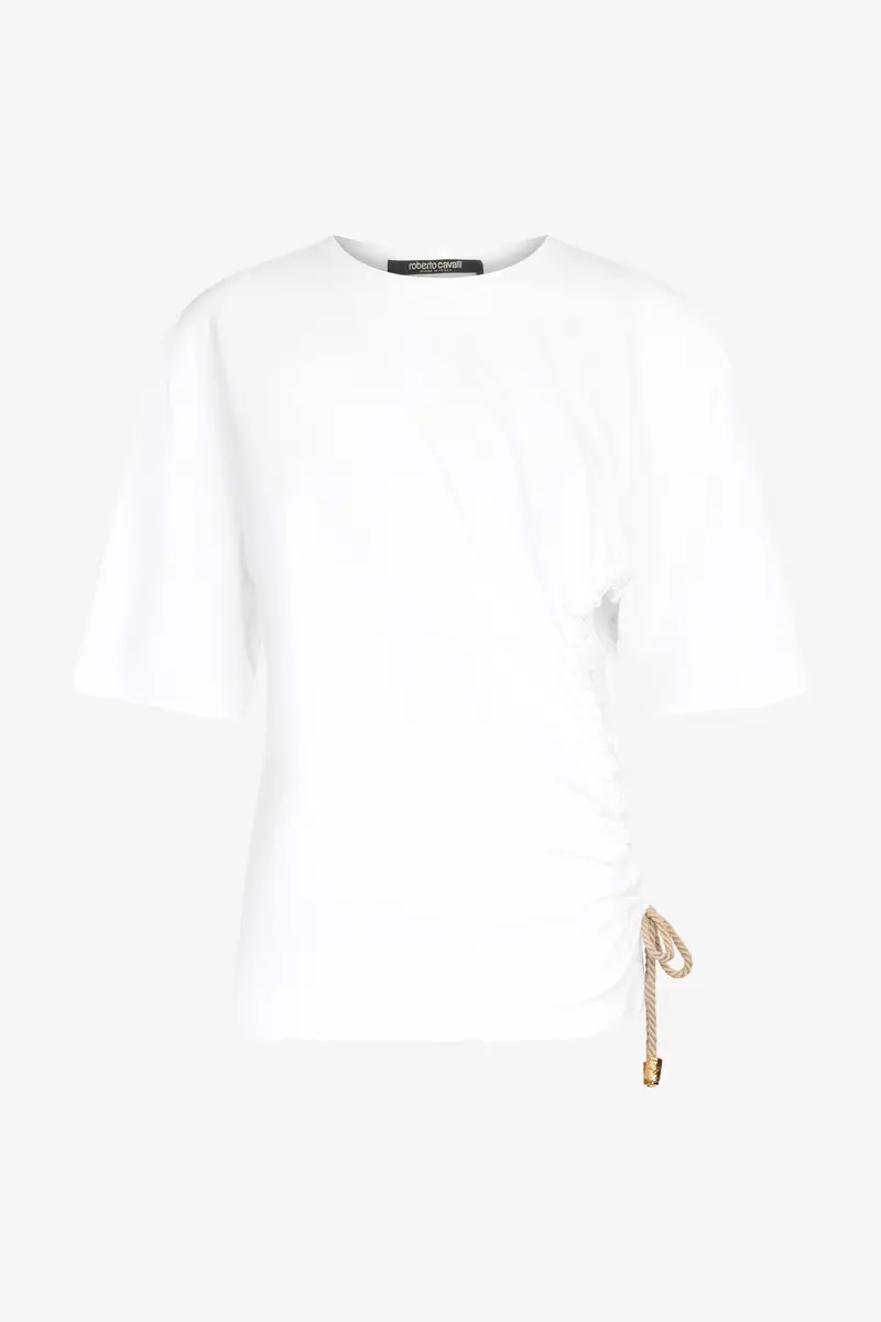 Roberto Cavalli T-shirt with Knot