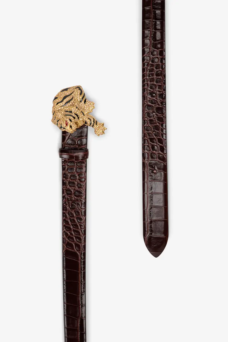 Roberto Cavalli Belt with gold buckle | Thumbnail 2 Roberto Cavalli Belt with gold buckle | Thumbnail 2