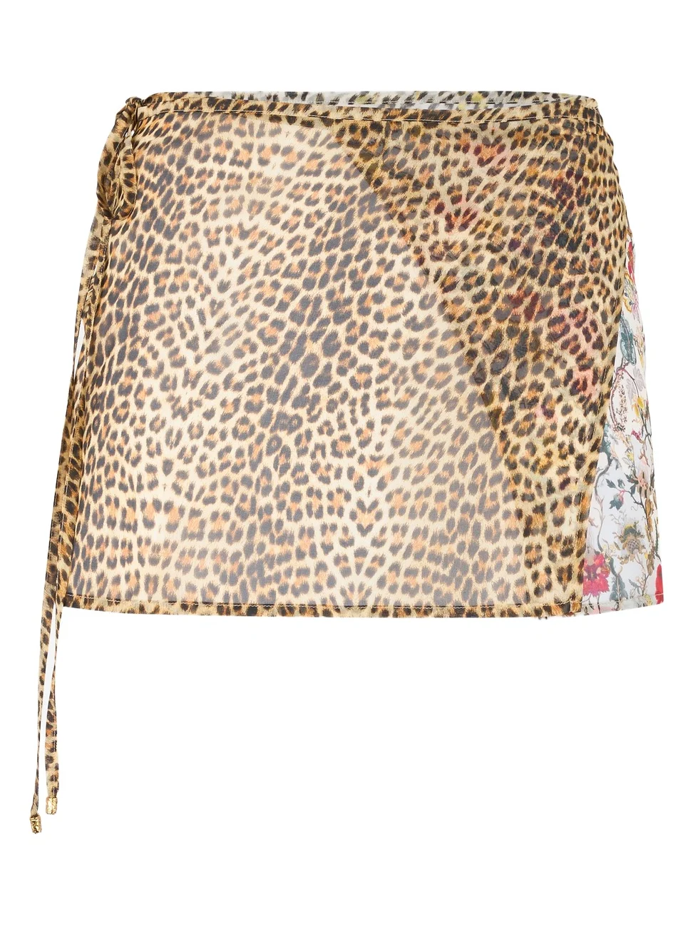 Roberto Cavalli Baby Jaguar Print Silk Pareo