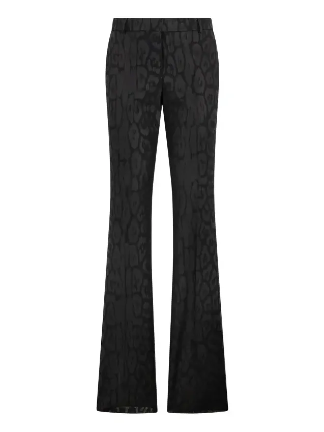 Plain print trousers Plain print trousers