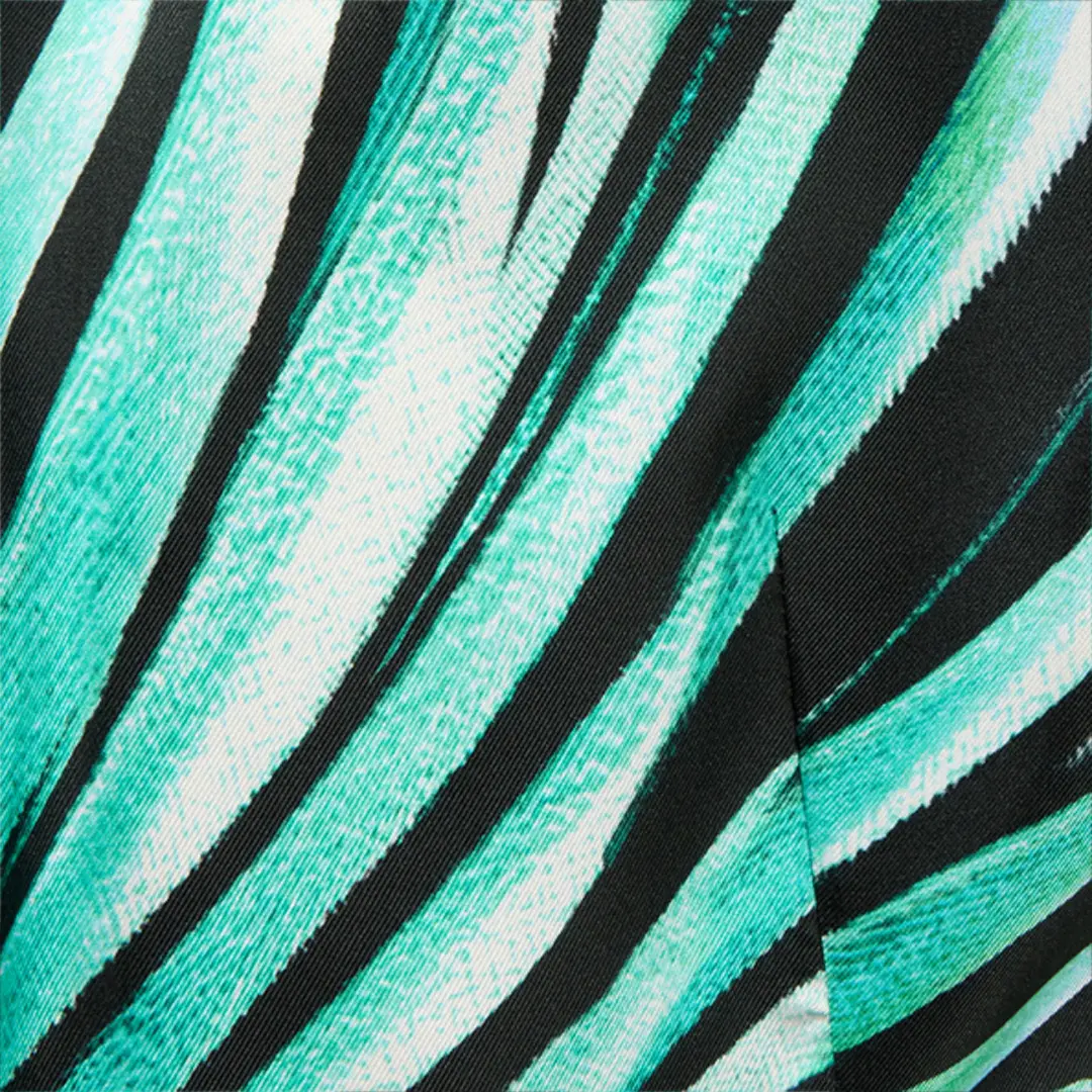 Roberto Cavalli Ray Of Sea Print Silk Jacket | Thumbnail 4 Roberto Cavalli Ray Of Sea Print Silk Jacket | Thumbnail 4