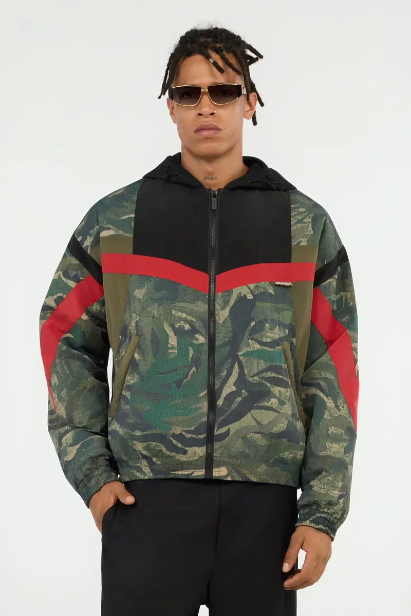 Roberto Cavalli Tiger Camu Print Jacket | Thumbnail 2 Roberto Cavalli Tiger Camu Print Jacket | Thumbnail 2