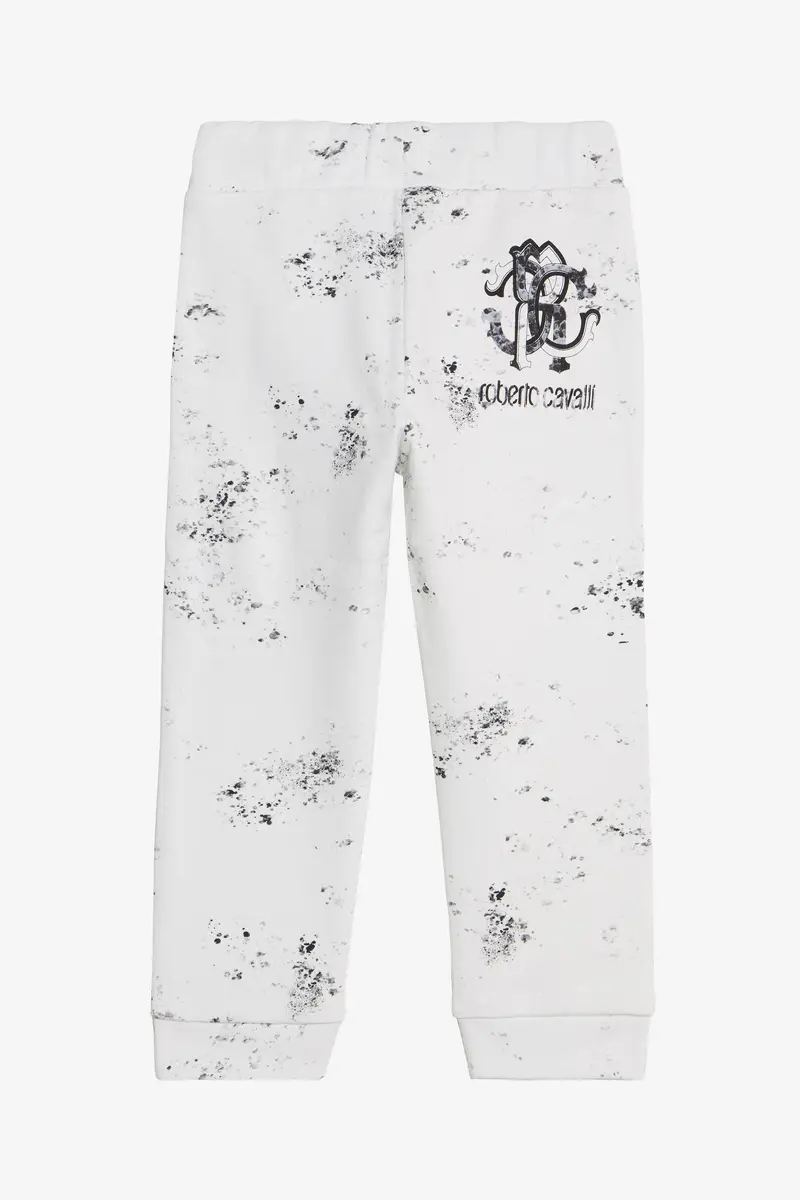 Roberto Cavalli Splatter Print Trousers with Monogram RC | Thumbnail 2