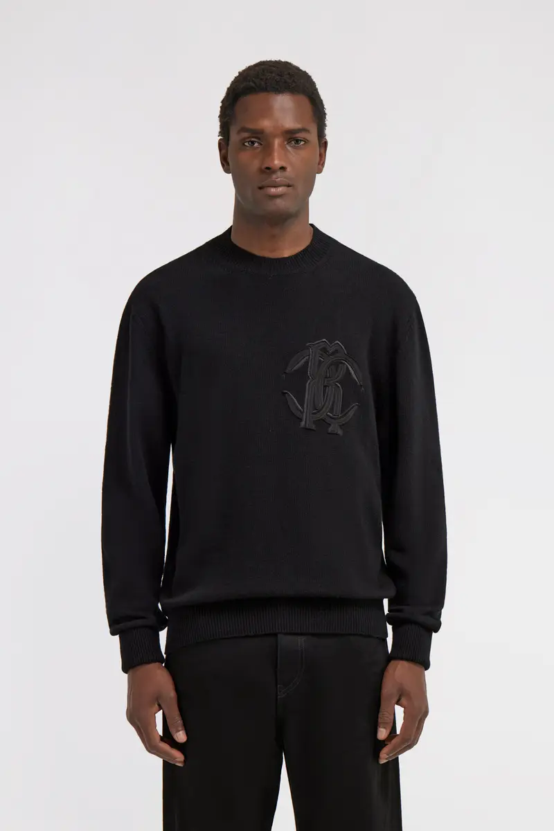Roberto Cavalli Embroidered Logo Sweater | Thumbnail 2 Roberto Cavalli Embroidered Logo Sweater | Thumbnail 2