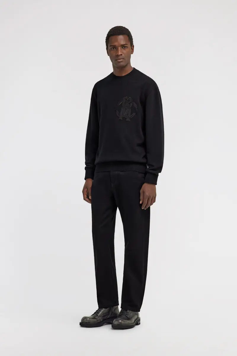 Roberto Cavalli Embroidered Logo Sweater | Thumbnail 5 Roberto Cavalli Embroidered Logo Sweater | Thumbnail 5
