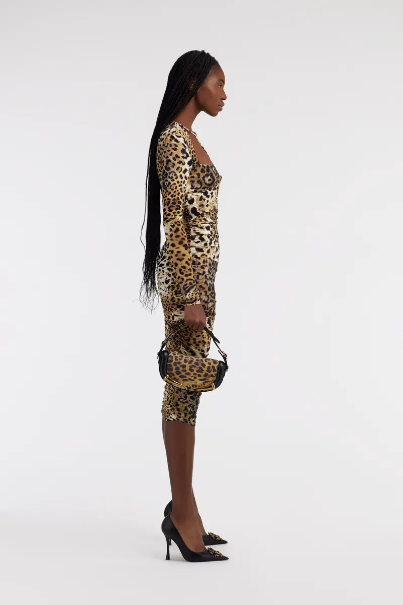 Roberto Cavalli Jaguar Skin print dress | Thumbnail 2
