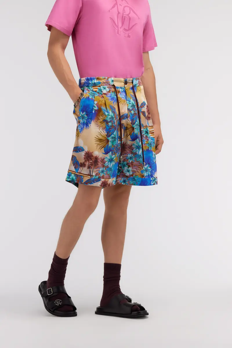 Roberto Cavalli Swim shorts with Hawaii print | Thumbnail 2 Roberto Cavalli Swim shorts with Hawaii print | Thumbnail 2