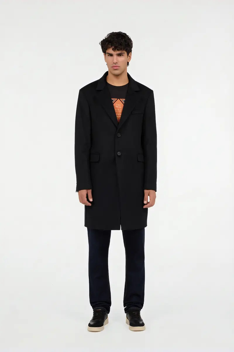 Roberto Cavalli Wool Blend Coat | Thumbnail 2