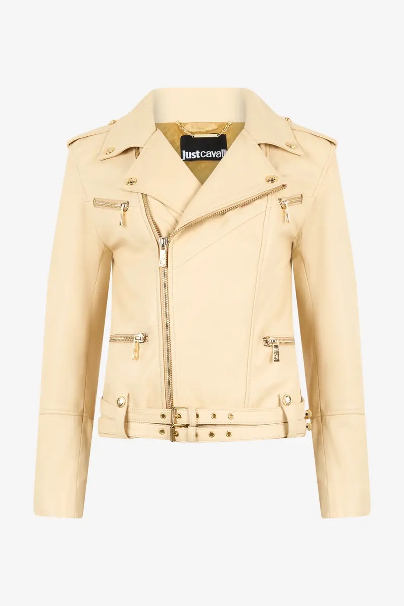 Roberto Cavalli Jacket With Studded Logo | Thumbnail 2 Roberto Cavalli Jacket With Studded Logo | Thumbnail 2