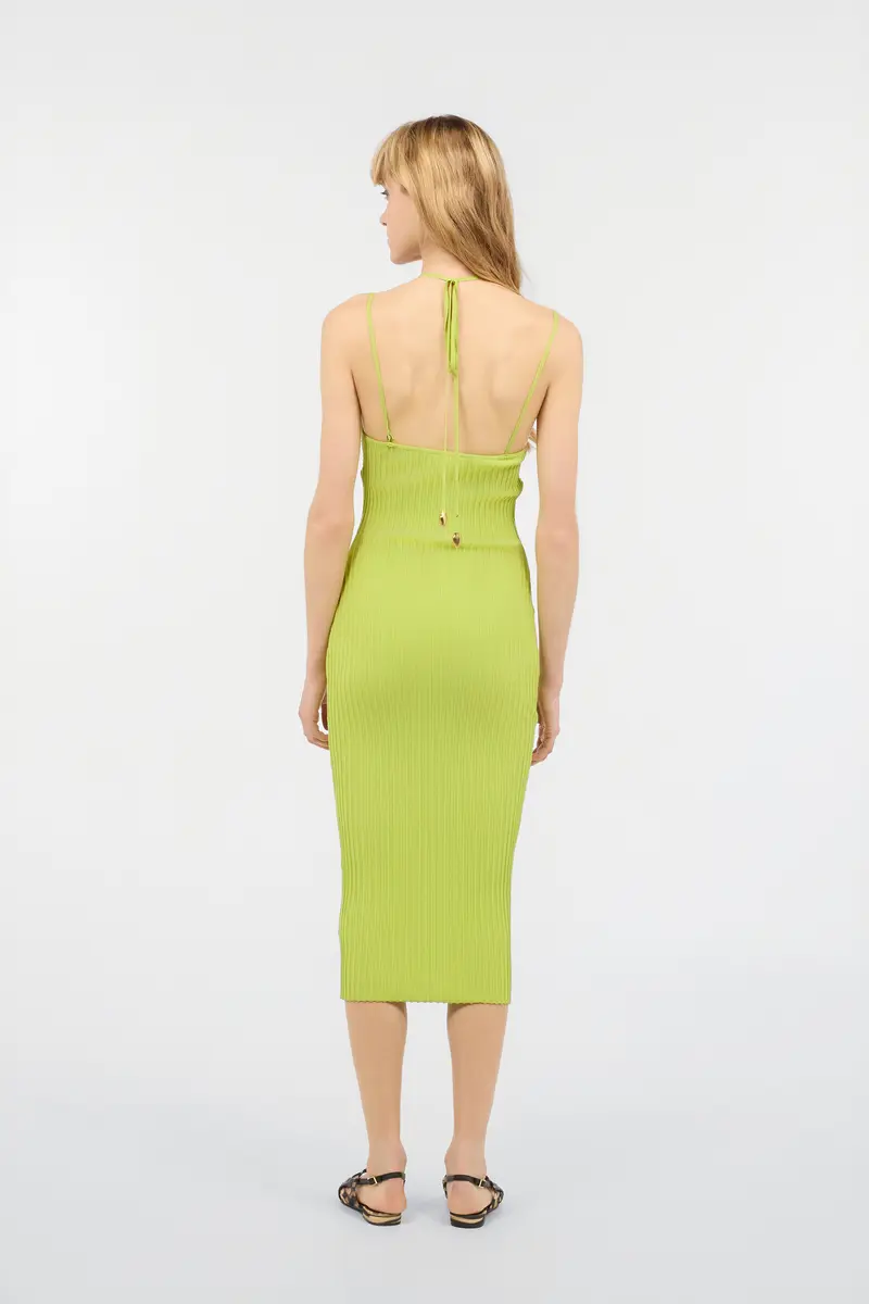 Roberto Cavalli Rib-Knit Midi Dress | Thumbnail 3 Roberto Cavalli Rib-Knit Midi Dress | Thumbnail 3