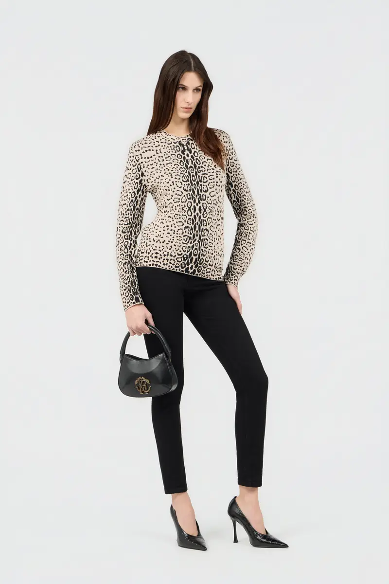Roberto Cavalli Jaguar Print Top | Thumbnail 6 Roberto Cavalli Jaguar Print Top | Thumbnail 6
