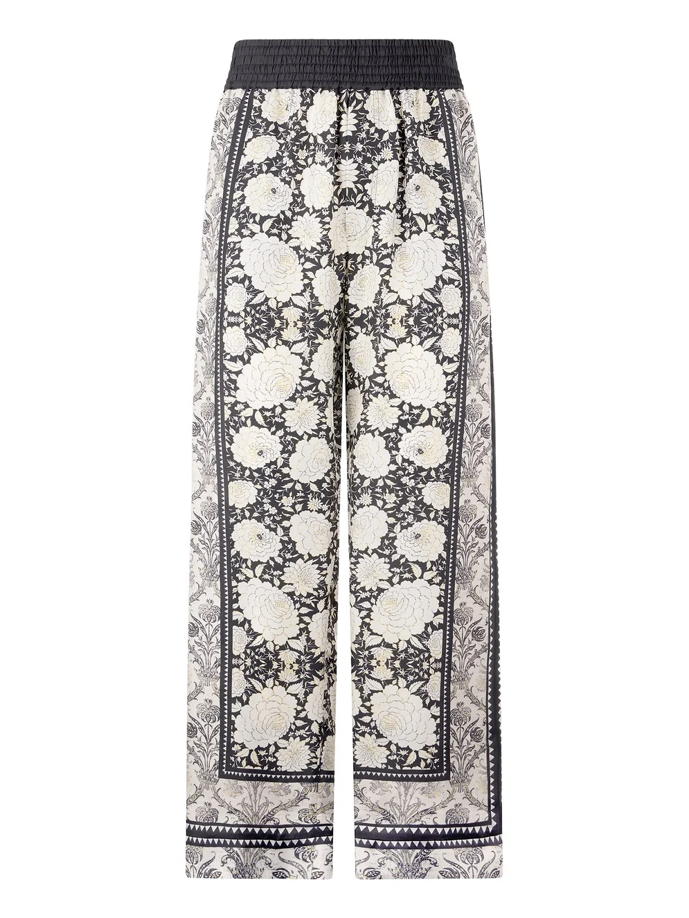 Roberto Cavalli Pants With Floral Print