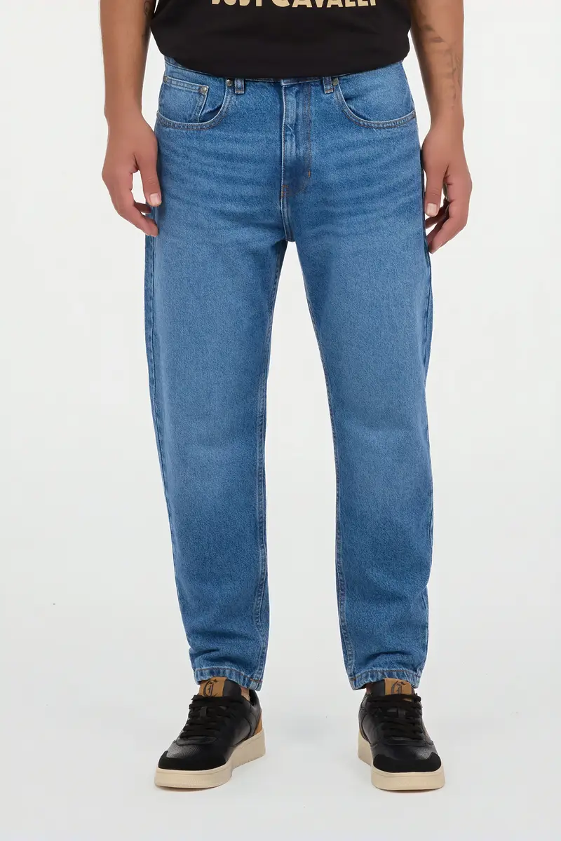 Roberto Cavalli Five-pocket jeans with straight leg | Thumbnail 2 Roberto Cavalli Five-pocket jeans with straight leg | Thumbnail 2