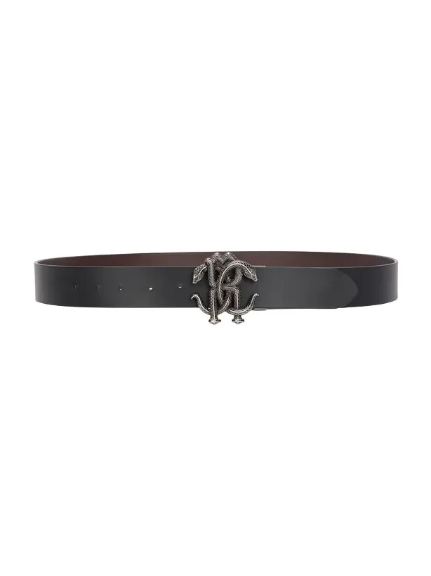 Belt With Monogram Mirror Snake Belt With Monogram Mirror Snake