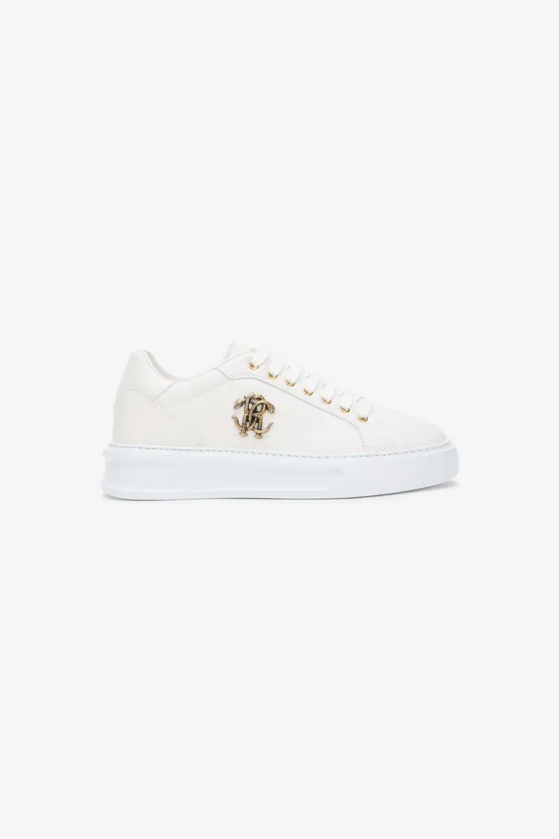 Roberto Cavalli Sneaker With Mirror Snake Monogram | Thumbnail 2 Roberto Cavalli Sneaker With Mirror Snake Monogram | Thumbnail 2