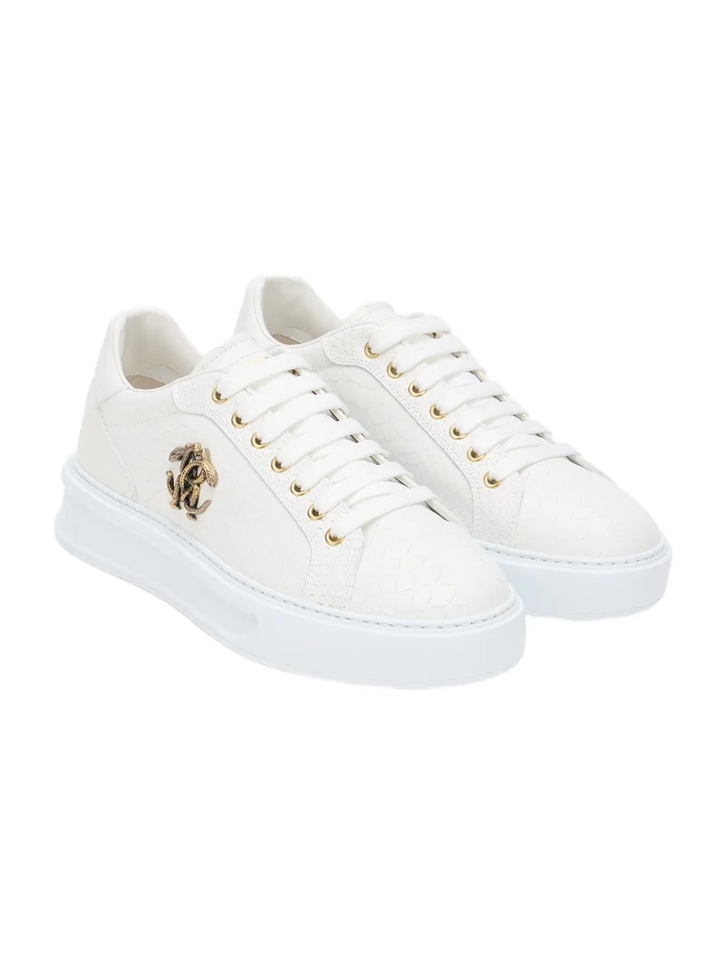 Sneaker With Mirror Snake Monogram Sneaker With Mirror Snake Monogram