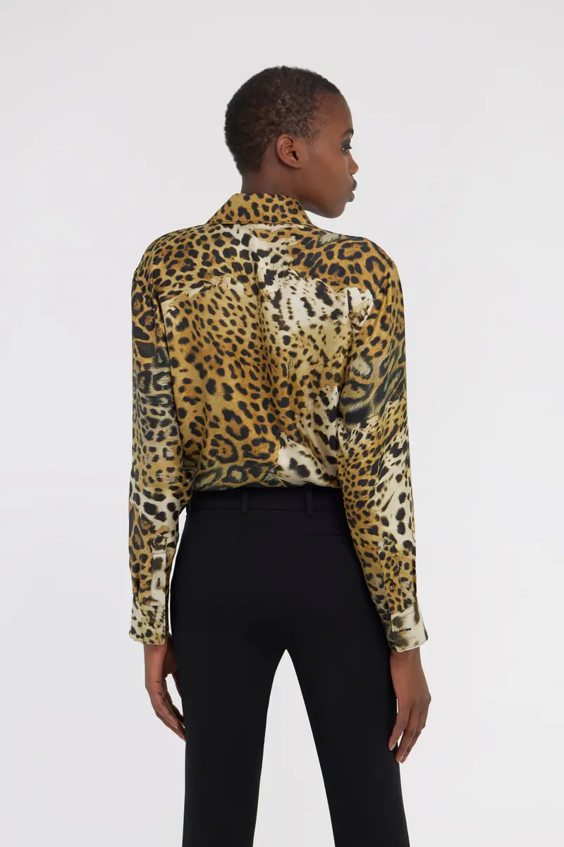 Roberto Cavalli Jaguar Skin print shirt | Thumbnail 3 Roberto Cavalli Jaguar Skin print shirt | Thumbnail 3