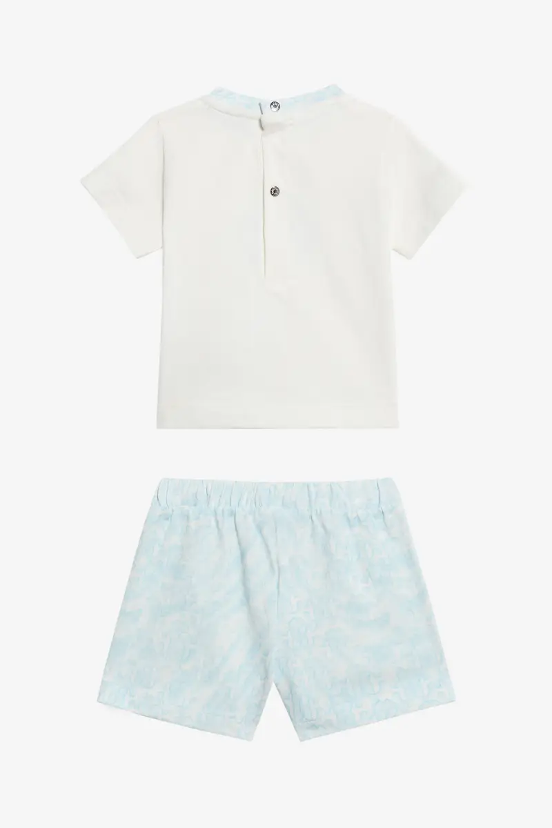 Roberto Cavalli White And Light Blue Monogram RC Children Kit | Thumbnail 2 Roberto Cavalli White And Light Blue Monogram RC Children Kit | Thumbnail 2