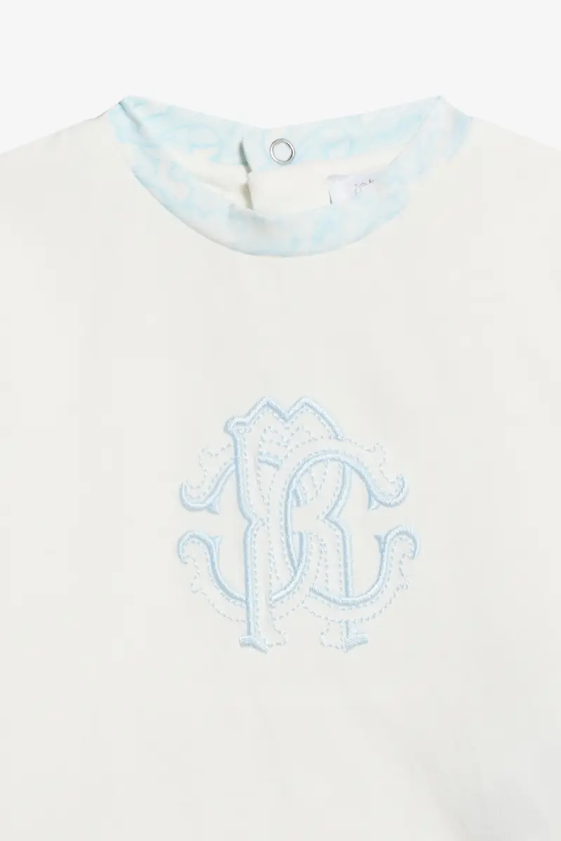 Roberto Cavalli White And Light Blue Monogram RC Children Kit | Thumbnail 3 Roberto Cavalli White And Light Blue Monogram RC Children Kit | Thumbnail 3